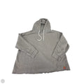 Sweatshirt Hoodie By Peace Love World In Grey, Size: 1x