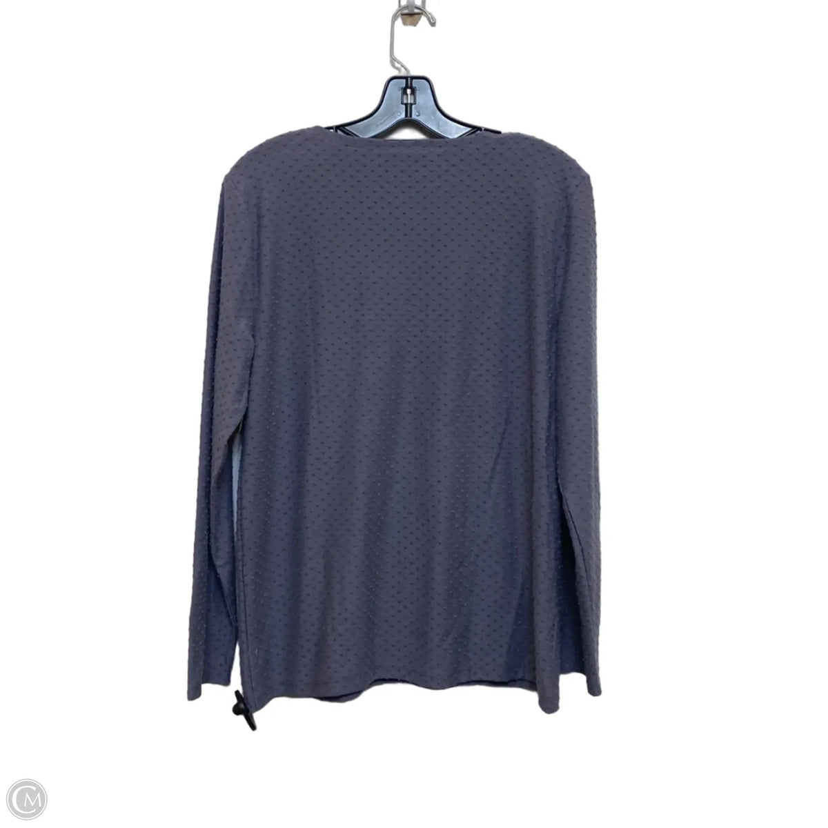 Top Long Sleeve By Loft In Grey, Size: L