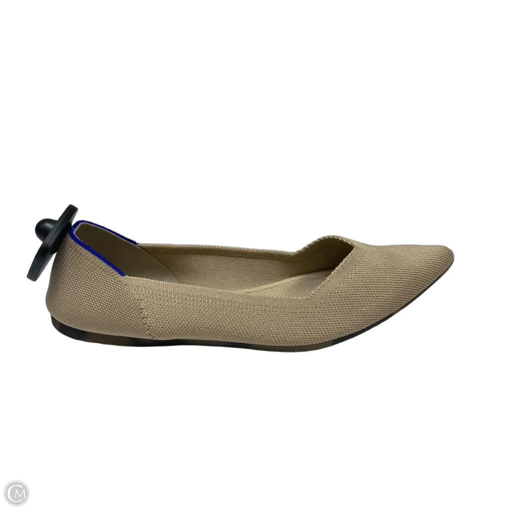Shoes Flats Designer By Rothys In Beige, Size: 9