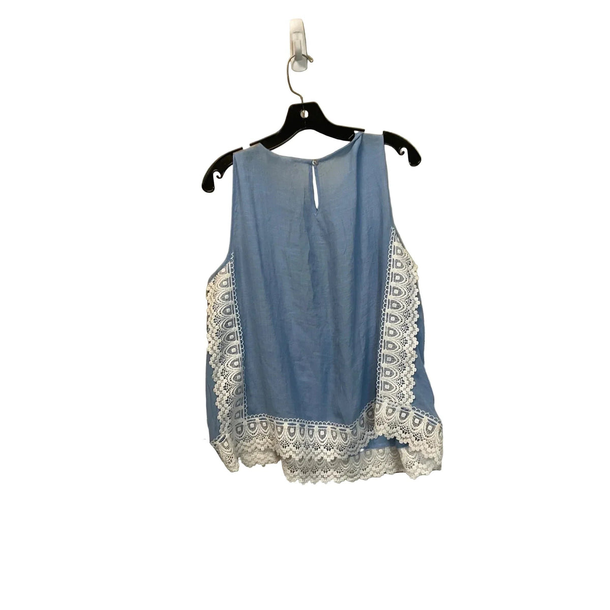 Top Sleeveless By Zac And Rachel In Blue, Size: Xl