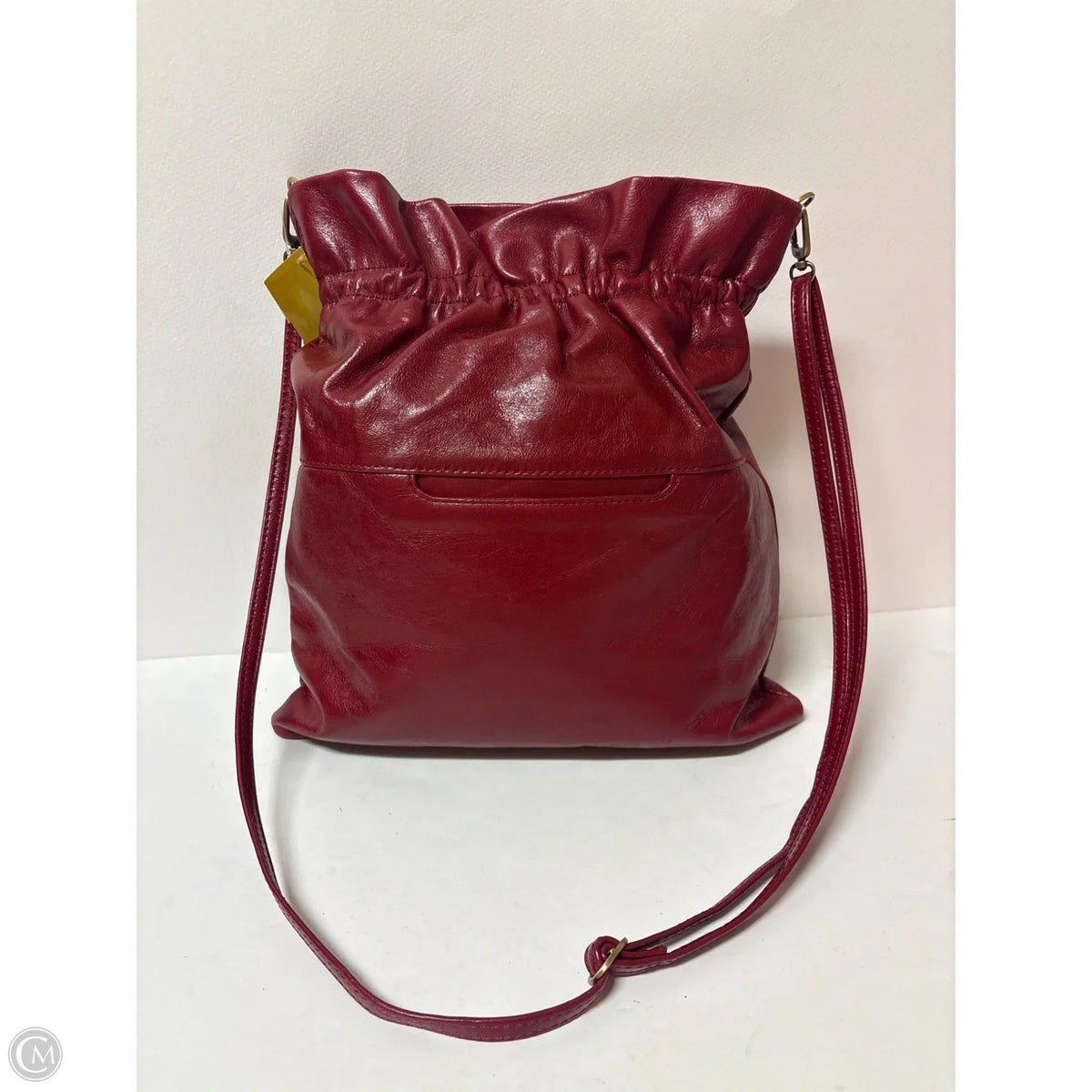 Handbag Leather By Hobo Intl, Size: Large