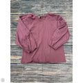 Top Long Sleeve By A New Day In Purple, Size: S