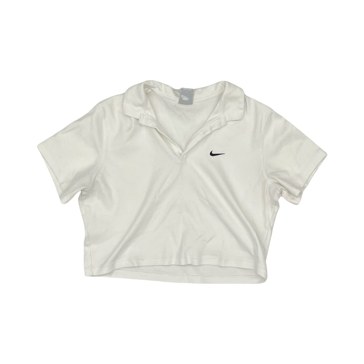 Athletic Top Ss By Nike Apparel In White, Size:Xl
