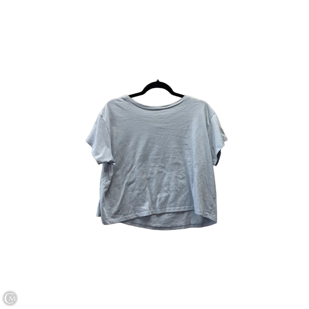 Top Short Sleeve By Clothes Mentor In Blue, Size: L