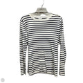 Top Long Sleeve By J. Crew In Striped Pattern, Size: L