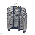 Sweater Cardigan Designer By Lilly Pulitzer In Striped Pattern, Size: M