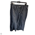 Jeans Wide Leg By Clothes Mentor In Black Denim, Size: 16