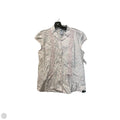 Top Sleeveless Basic By Gap In White, Size: L