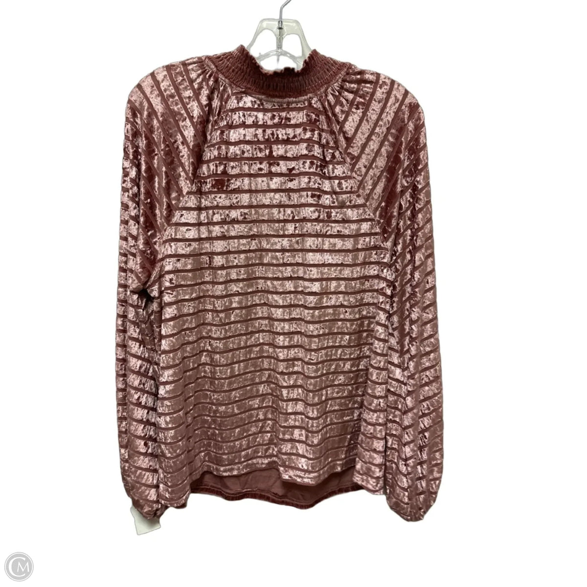 Top Long Sleeve By Kori America In Pink, Size: M