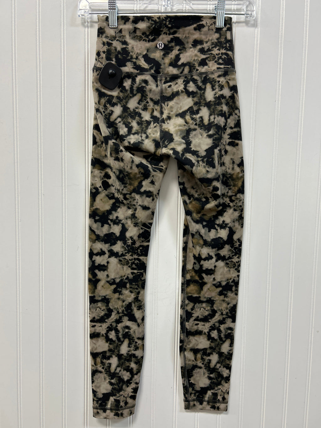 Athletic Leggings By Lululemon In Taupe, Size:4