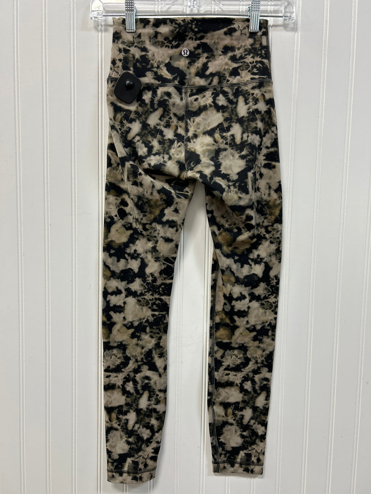 Athletic Leggings By Lululemon In Taupe, Size:4