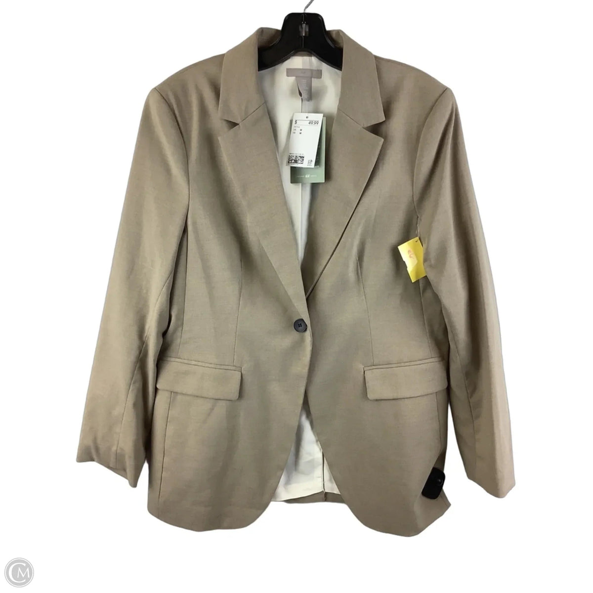 Blazer By H&m In Tan, Size: M