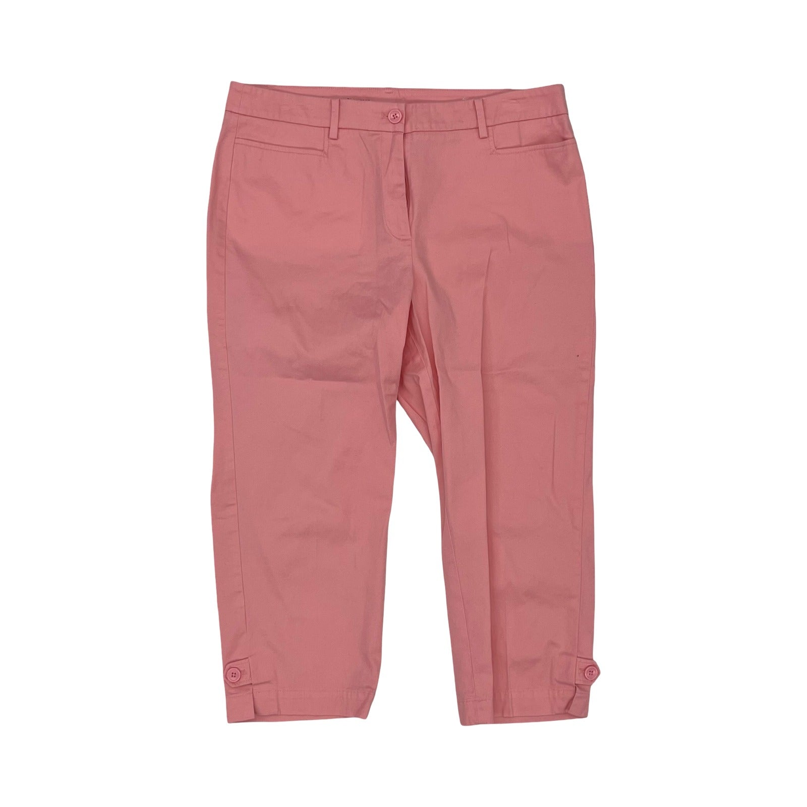 Pants Cropped By Talbots In Pink, Size:12