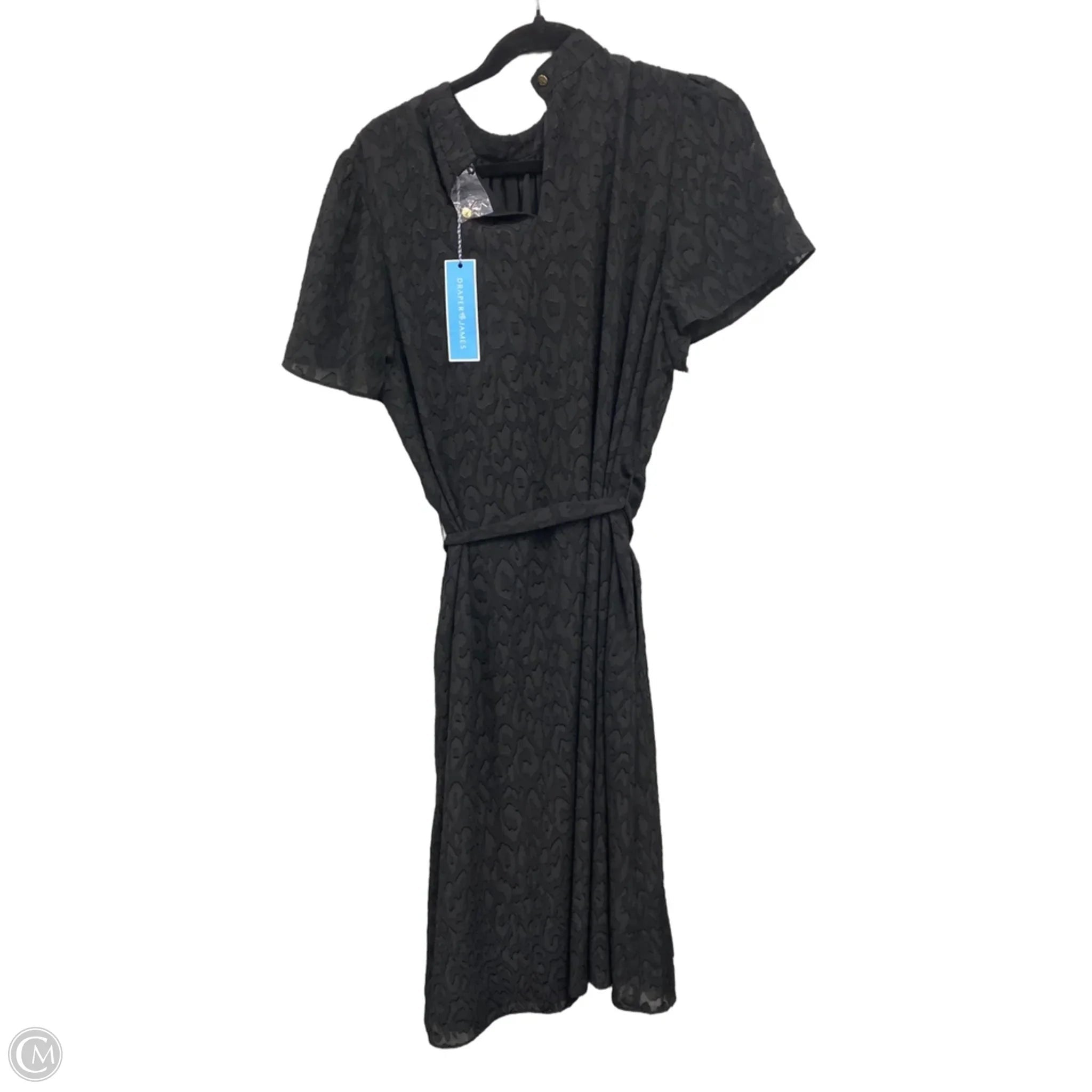 Dress Casual Midi By Draper James In Black, Size: 1x
