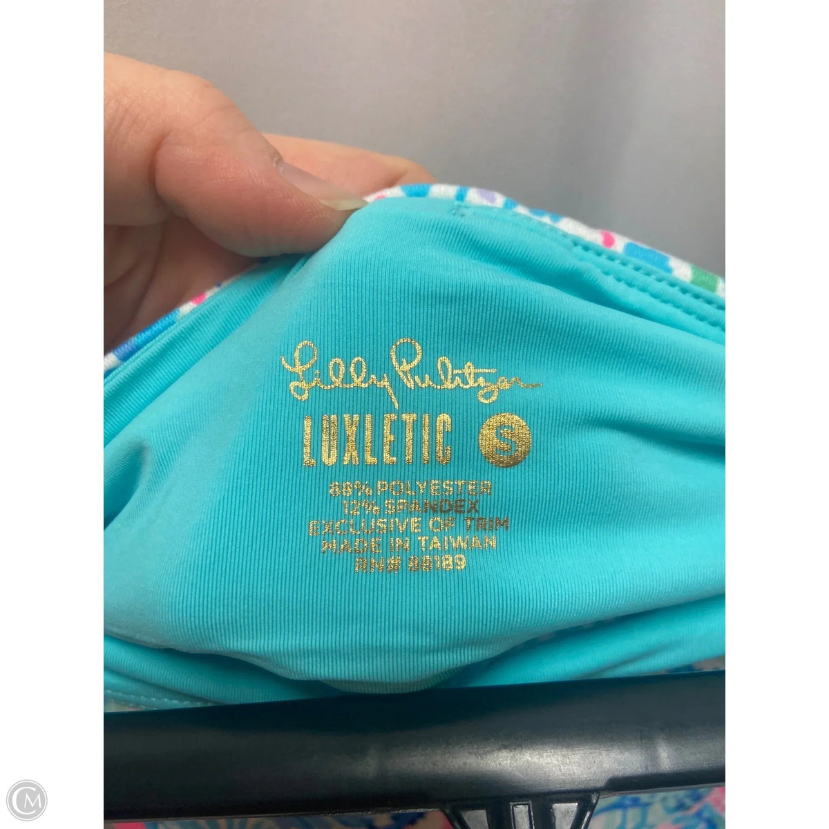 Shortalls Designer By Lilly Pulitzer In Teal, Size: S