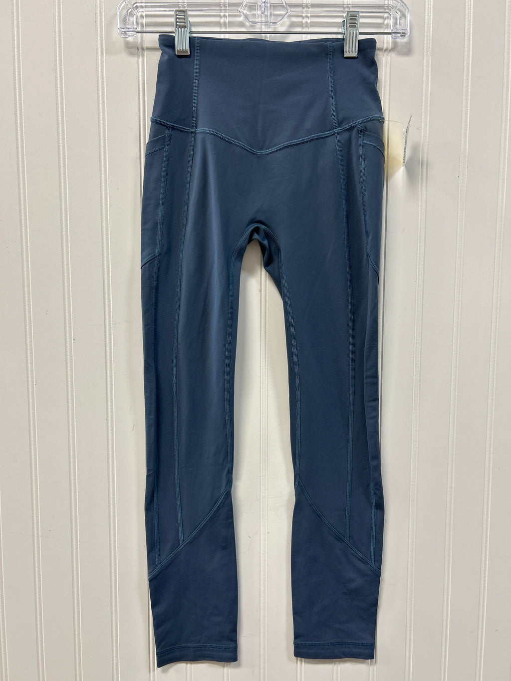 Athletic Leggings By Lululemon In Blue, Size:2