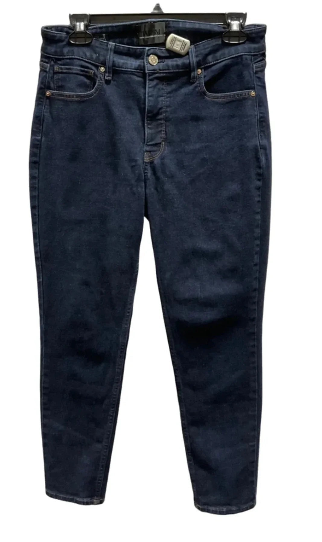 Jeans Skinny By White House Black Market In Blue Denim, Size: 8