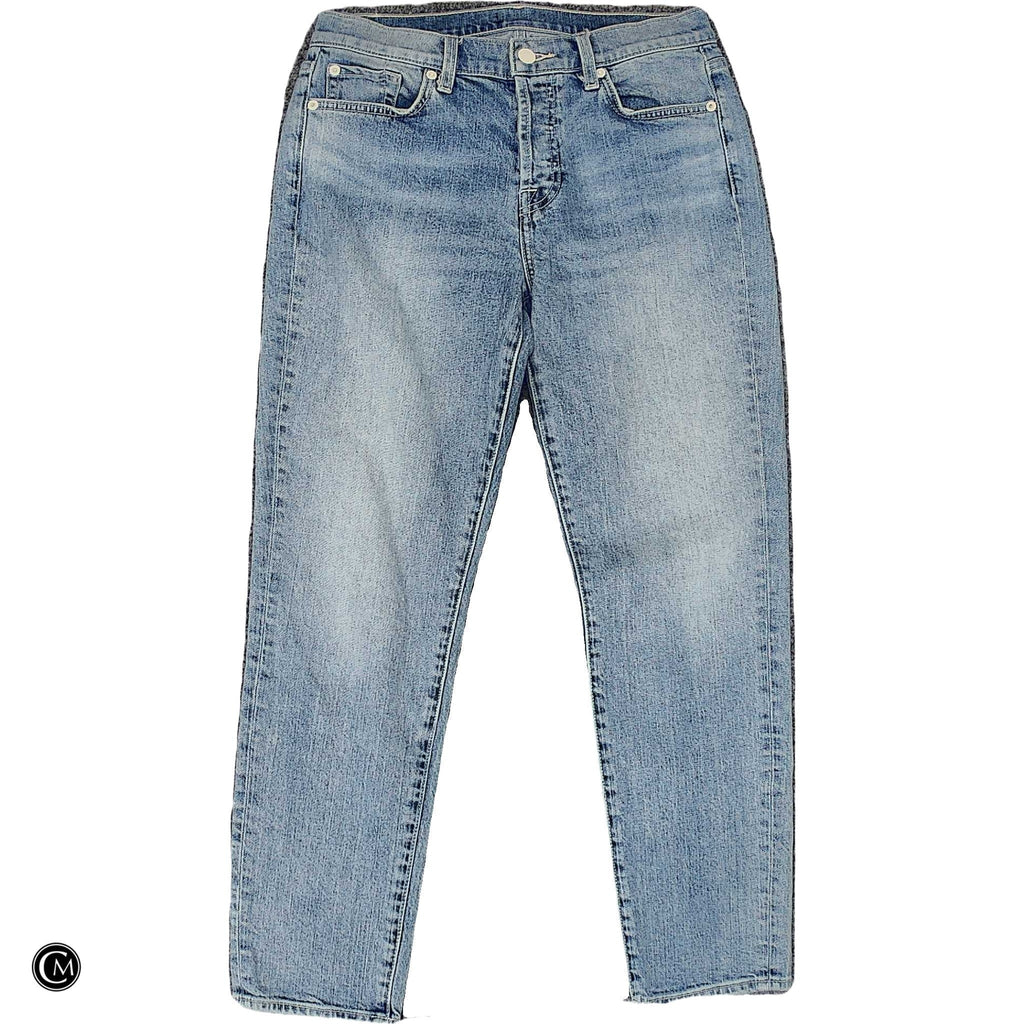 Jeans Straight By 7 For All Mankind In Blue Denim, Size: 4