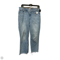 Jeans Straight By J. Crew In Blue Denim, Size: 6