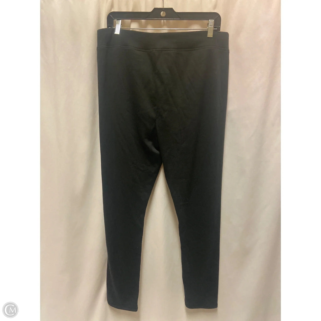Pants Lounge By Cuddl Duds In Black, Size: Xl