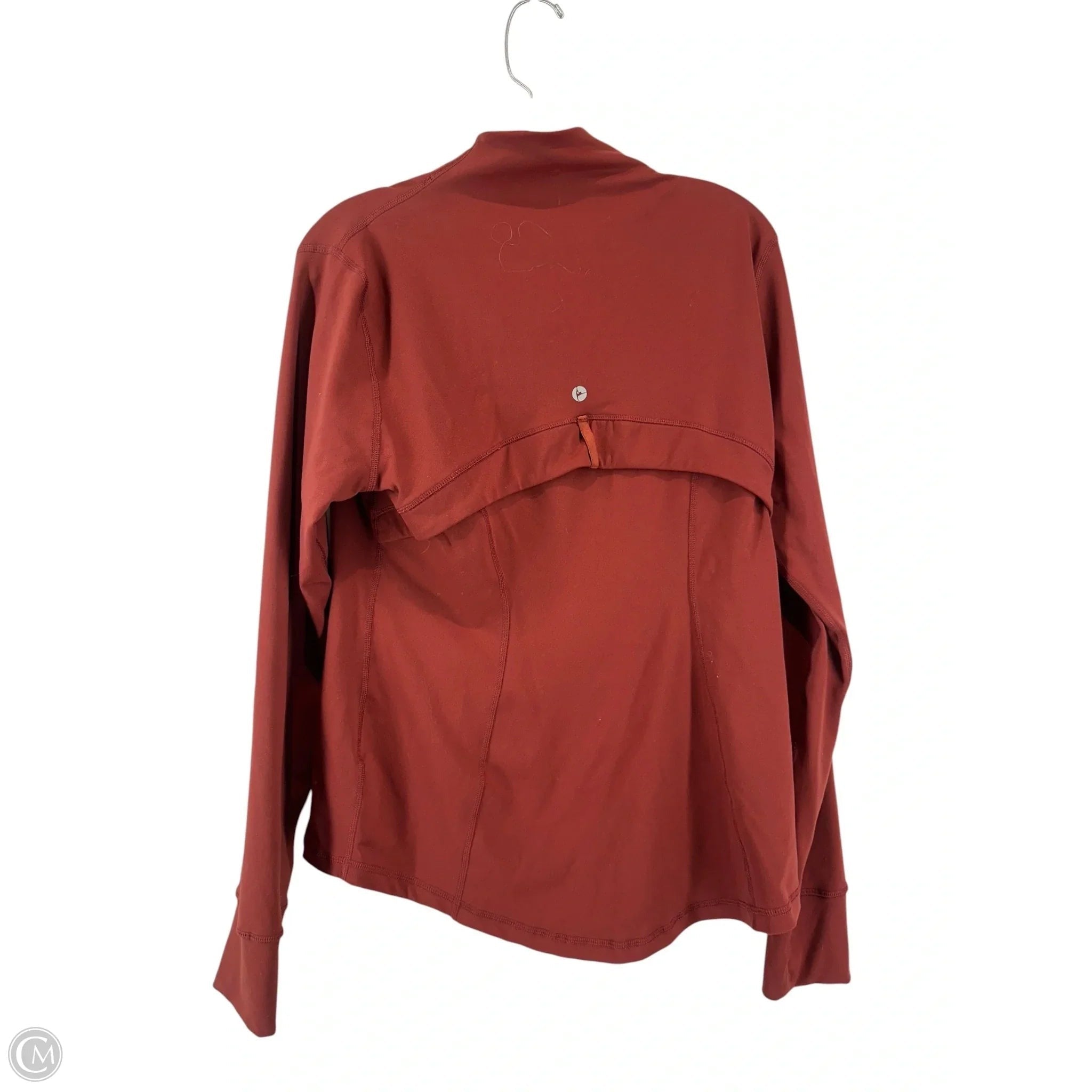 Athletic Jacket By 90 Degrees By Reflex In Brown, Size: L