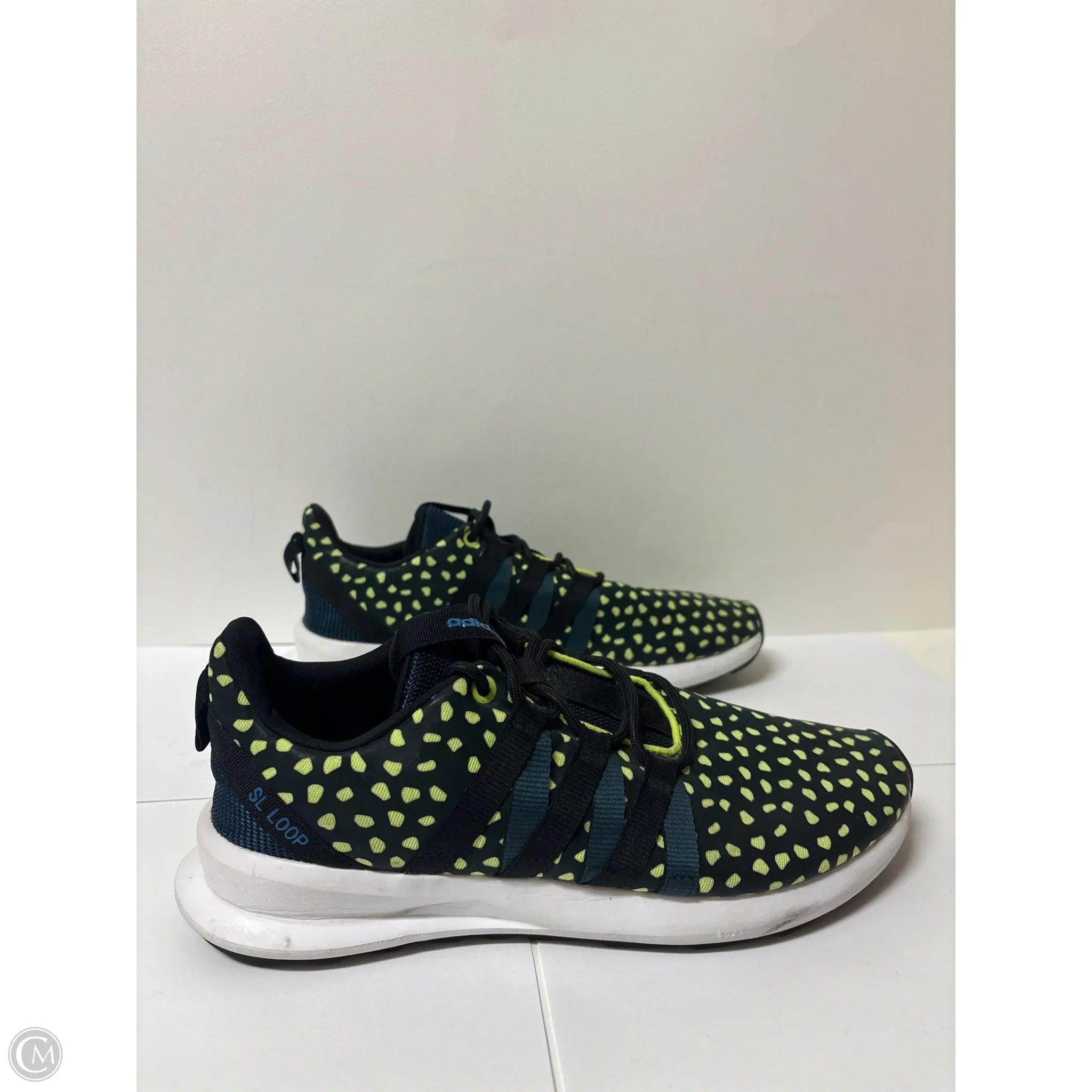 Shoes Athletic By Adidas In Yellow, Size: 9