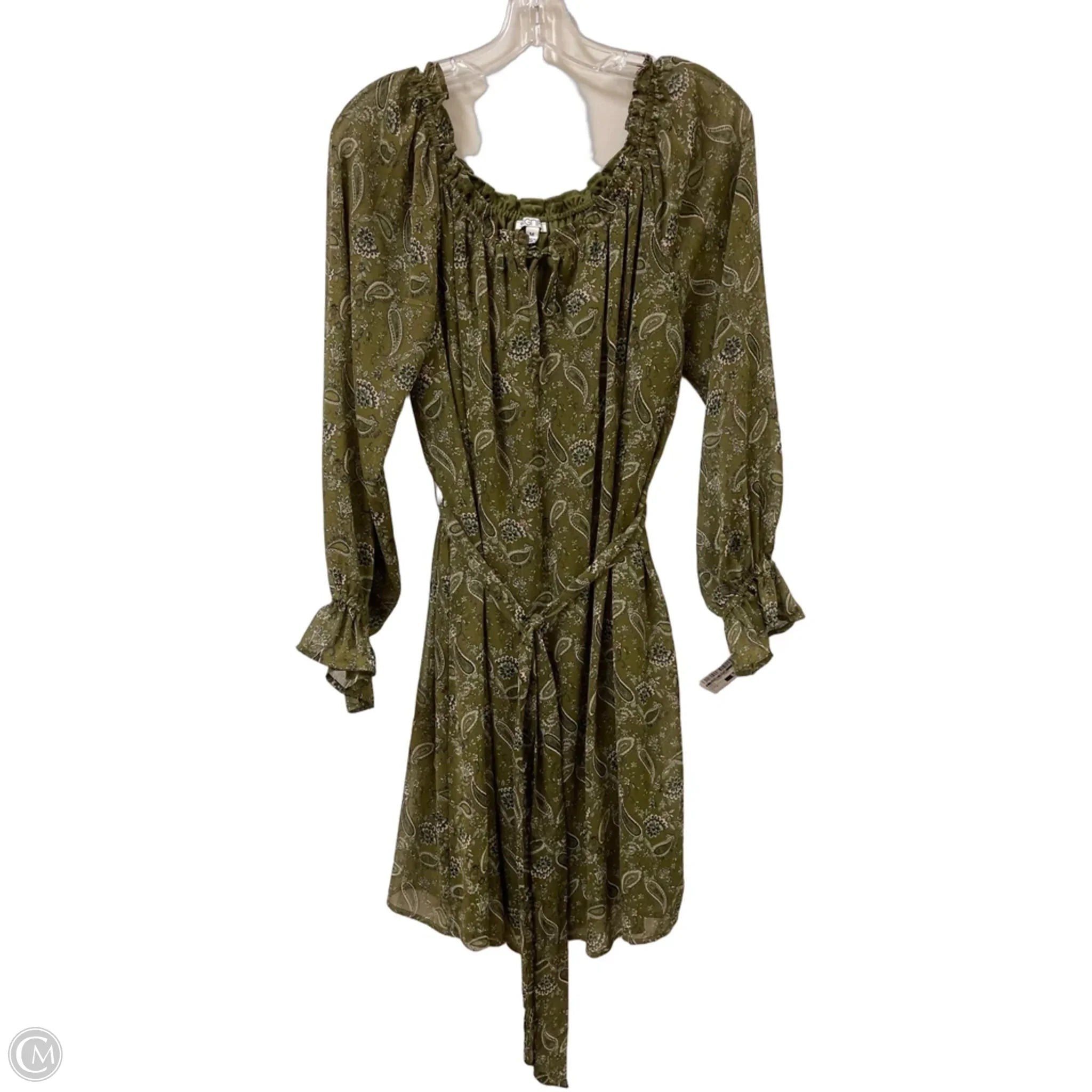 Dress Casual Short By Clothes Mentor In Green, Size: M