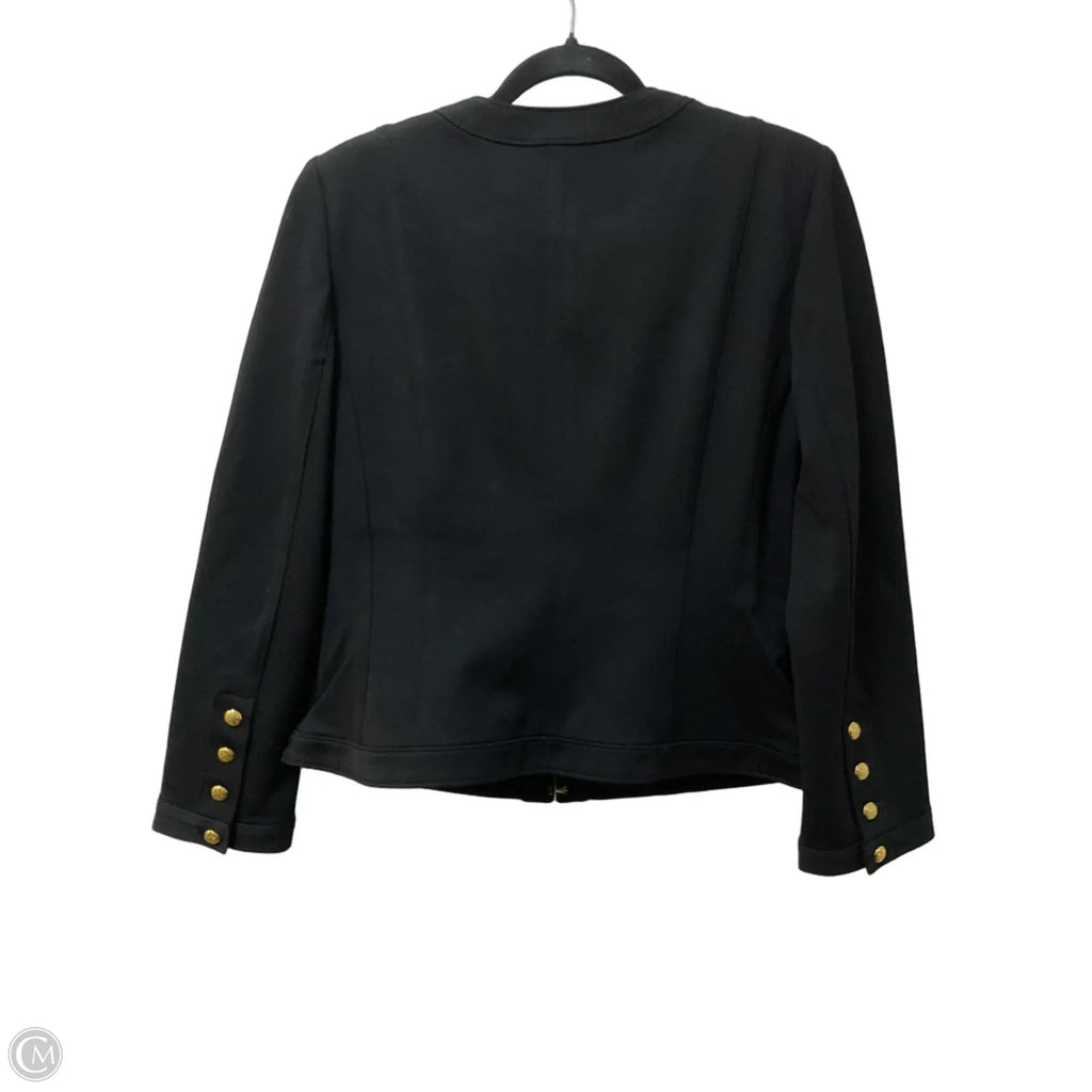 Jacket Other By White House Black Market In Black & Gold, Size: Xl