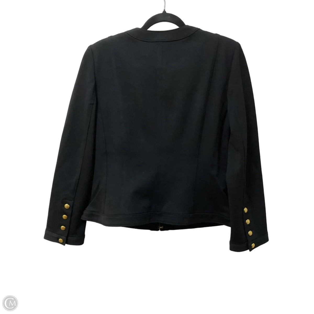 Jacket Other By White House Black Market In Black & Gold, Size: Xl