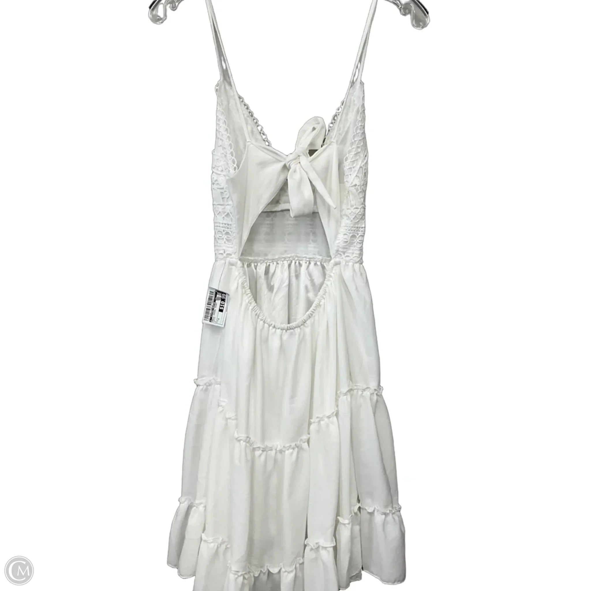 Dress Casual Short By Clothes Mentor In White, Size: S