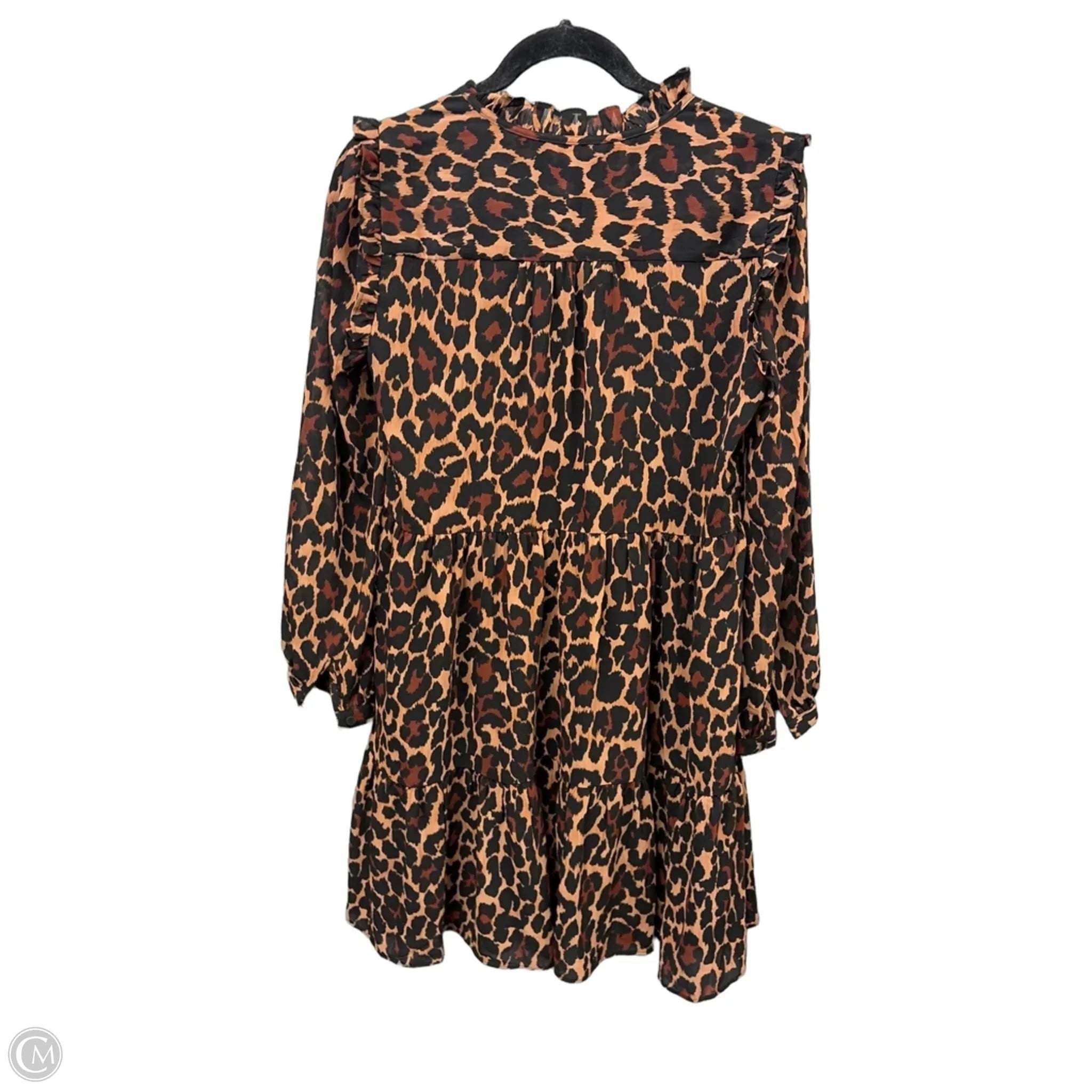 Dress Casual Midi By J. Crew In Animal Print, Size: S