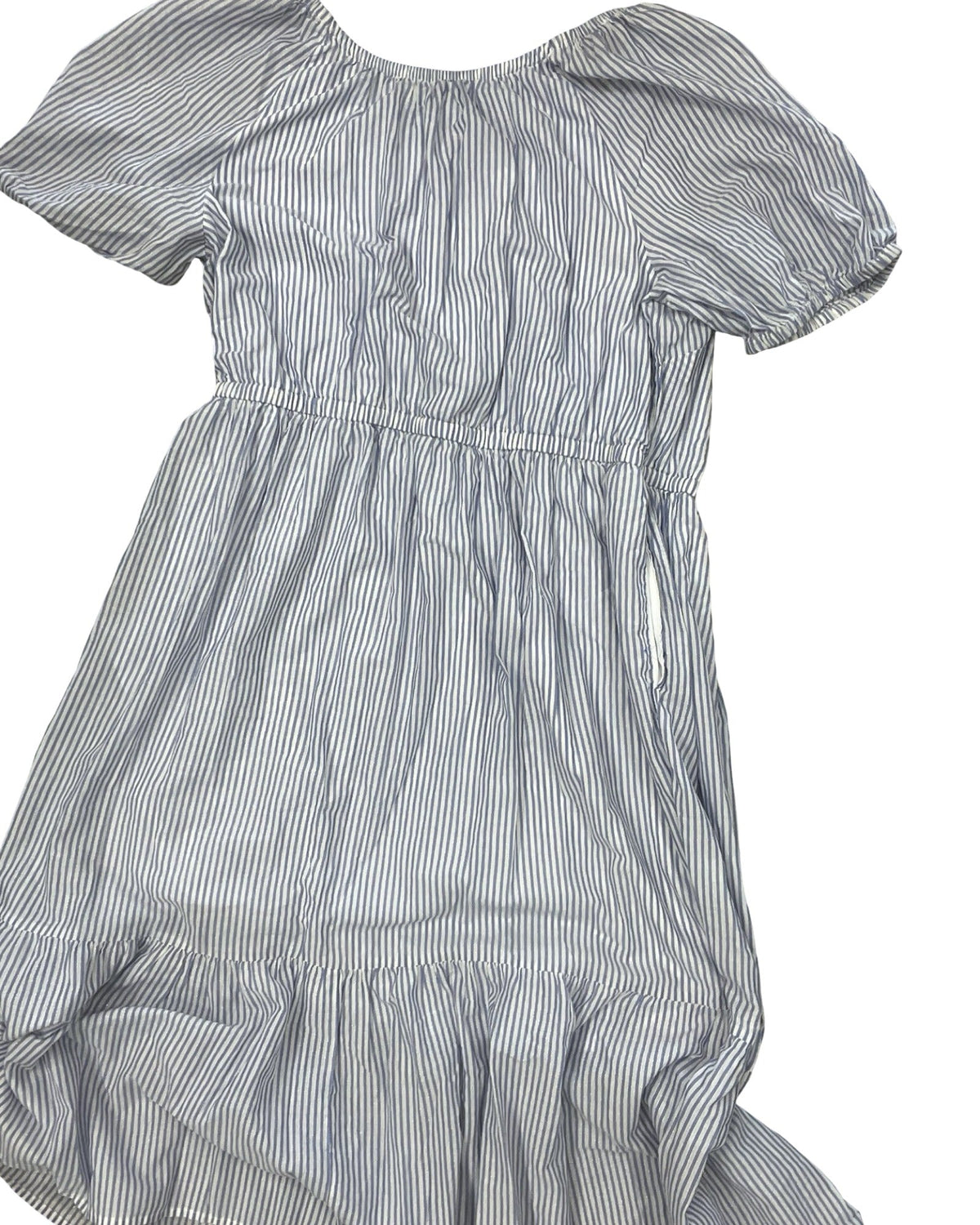 Dress Casual Maxi By Lane Bryant In Blue & White, Size:1X
