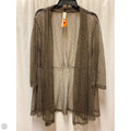 Cardigan By Clothes Mentor In Taupe, Size: M