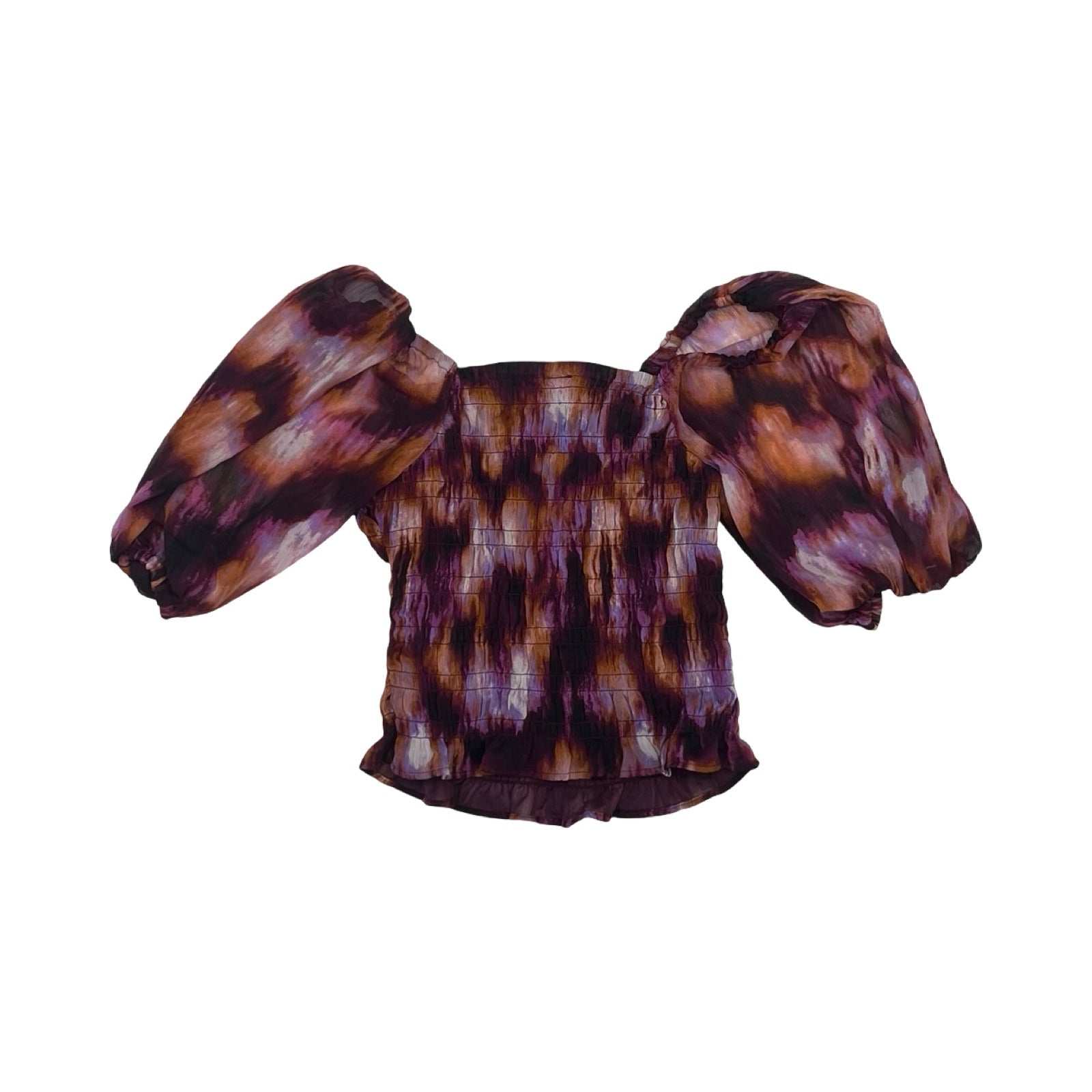 Blouse Ss By Old Navy In Purple, Size:Xs