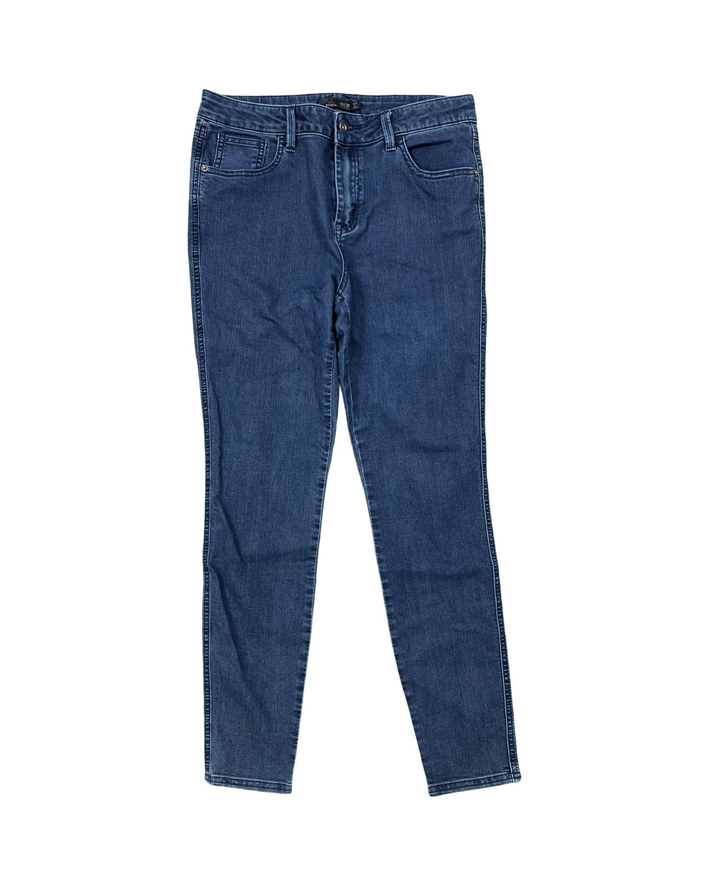 Jeans Skinny By Prana In Blue Denim, Size:10