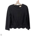 Top Long Sleeve Designer By Kate Spade In Black, Size: S