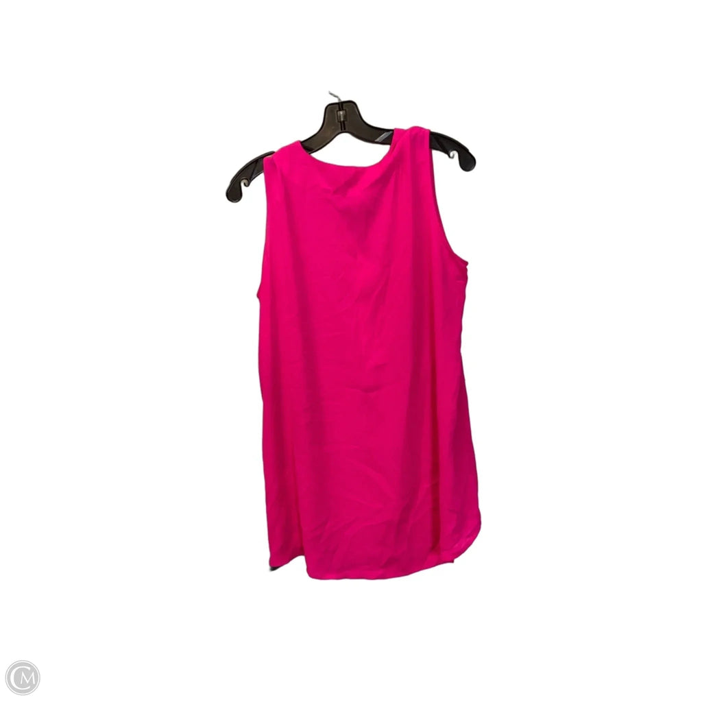 Top Sleeveless By Rose And Olive In Pink, Size: L