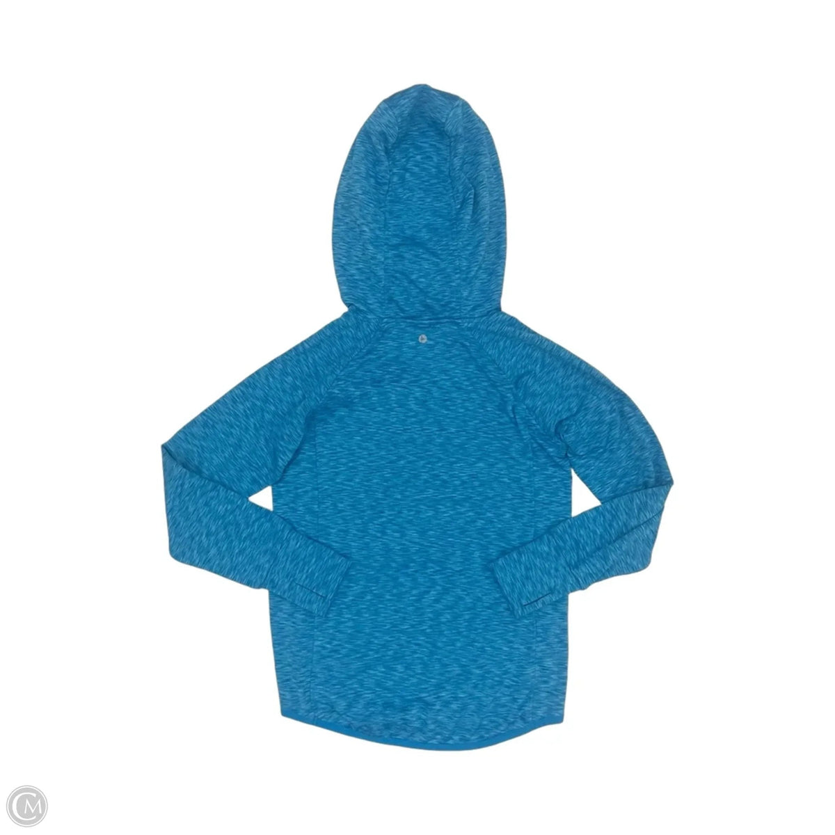 Athletic Top Long Sleeve Hoodie By 90 Degrees By Reflex In Blue, Size: M
