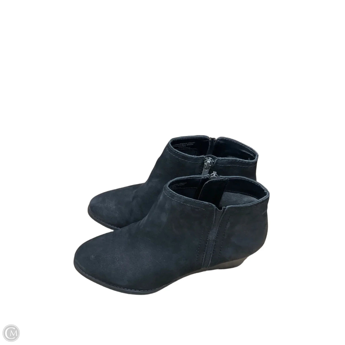 Boots Ankle Heels By Franco Sarto In Black, Size: 7.5