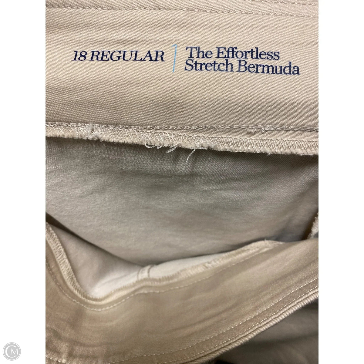 Shorts By Croft And Barrow In Beige, Size: 18