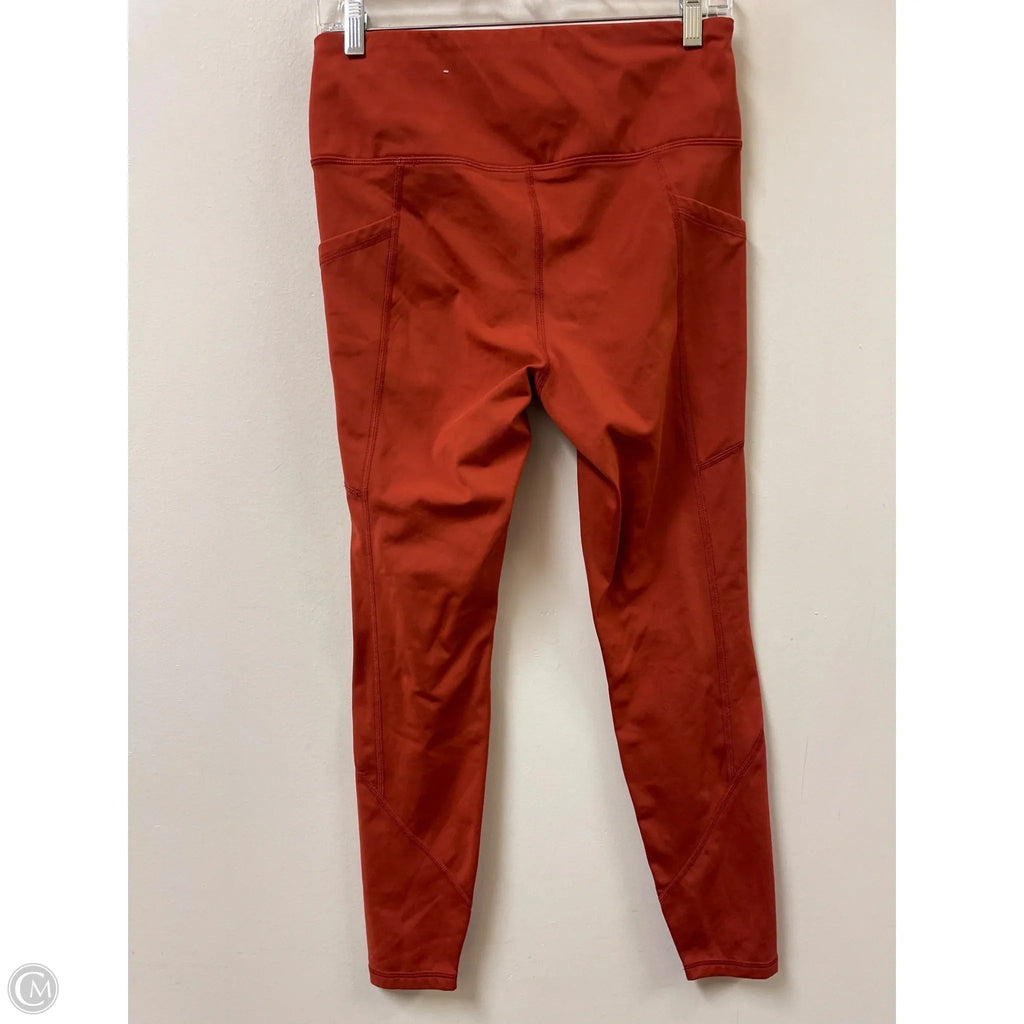 Athletic Leggings By Members Mark In Orange, Size: M