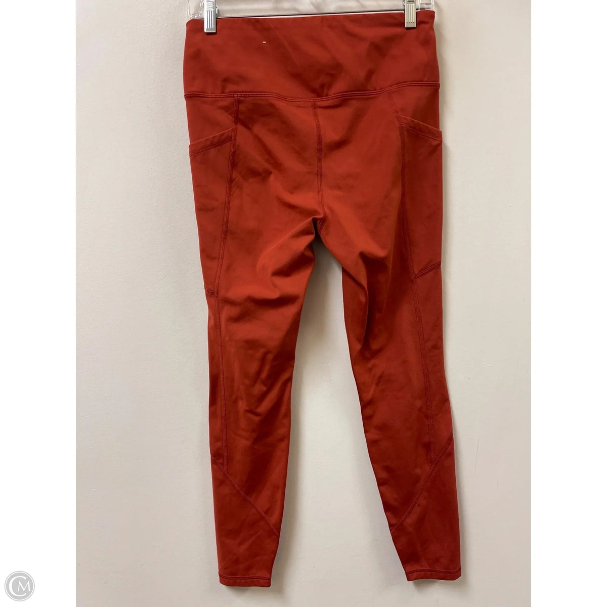 Athletic Leggings By Members Mark In Orange, Size: M