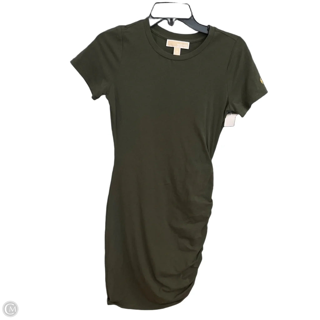 Dress Casual Midi By Michael By Michael Kors In Green, Size: Xs