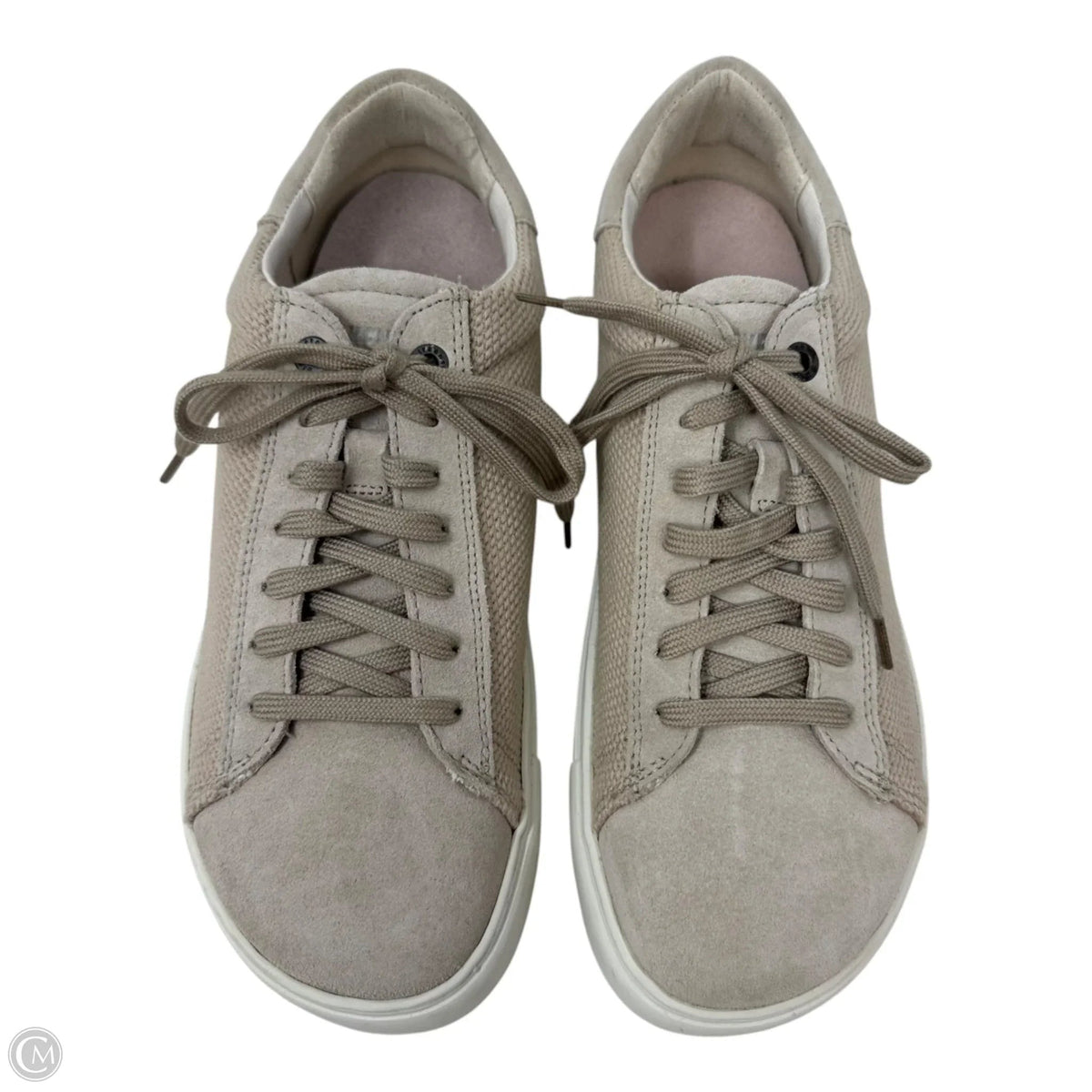 Bend Low Shoes Sneakers By Birkenstock In Cream, Size: 9