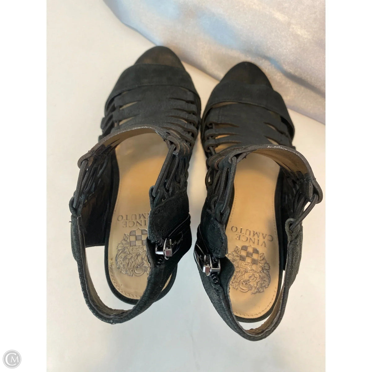 Sandals Heels Block By Vince In Black, Size: 8