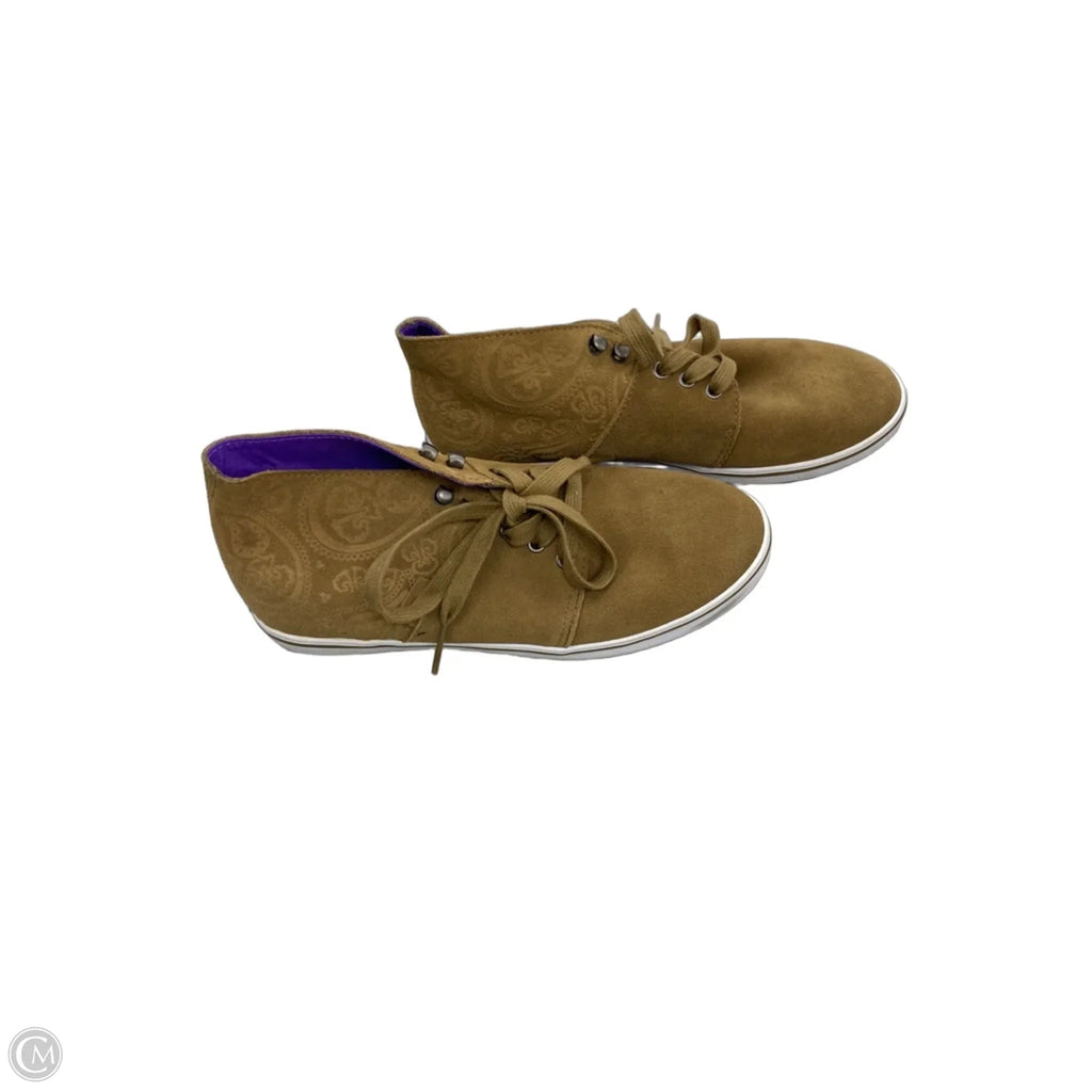 Shoes Sneakers By Vans In Tan, Size: 7