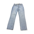 Jeans Straight By Abercrombie And Fitch In Blue Denim, Size:6P
