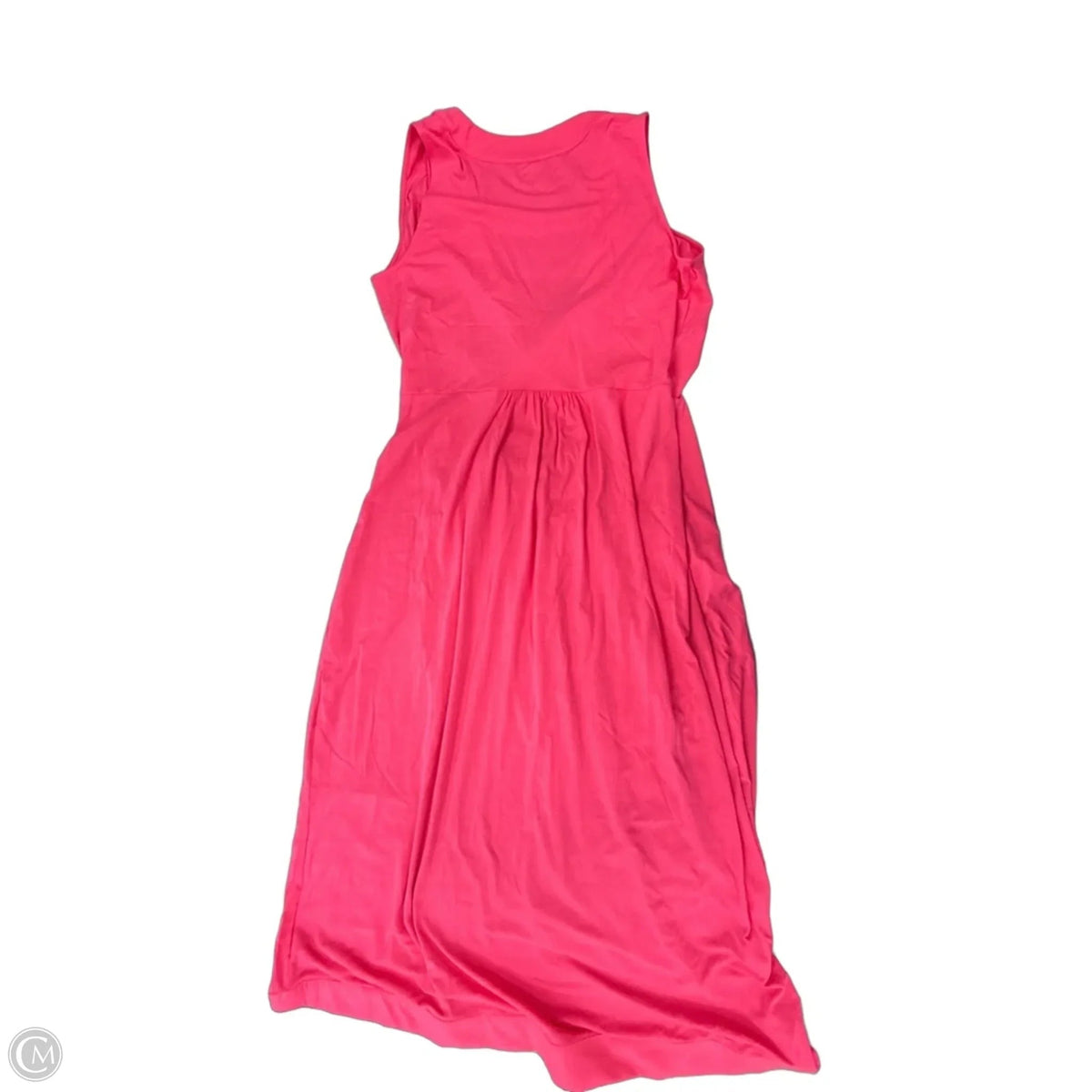 Dress Casual Maxi By Lands End In Pink, Size: Xl
