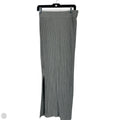 Skirt Maxi By American Apparel In Grey, Size: M