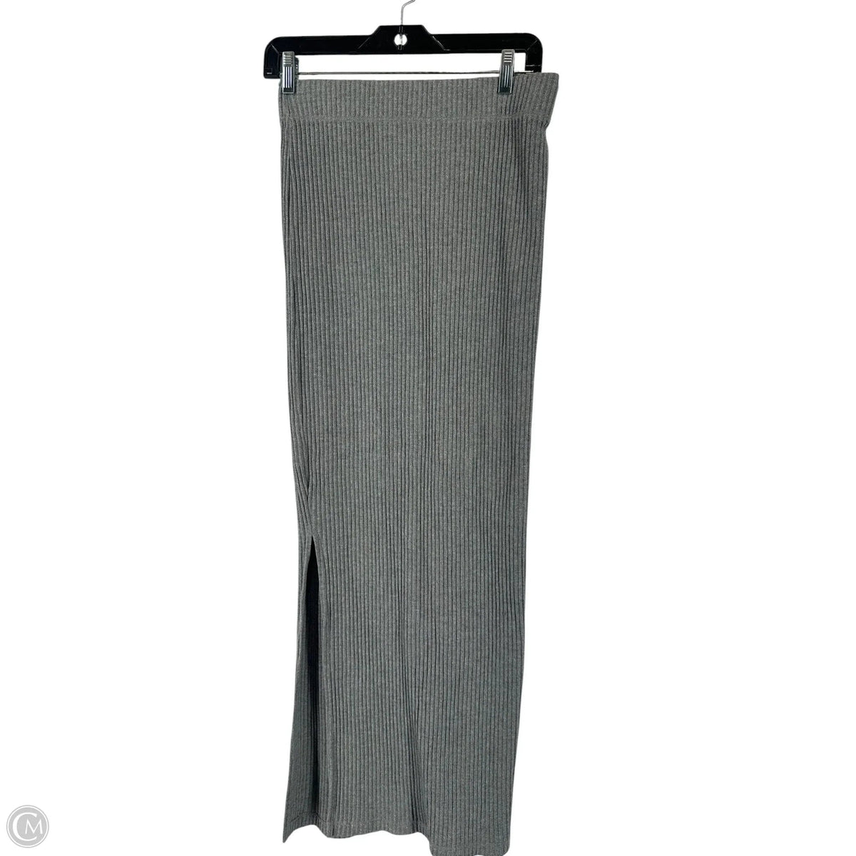 Skirt Maxi By American Apparel In Grey, Size: M
